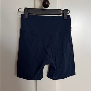Vitality Navy Blue Athletic Shorts